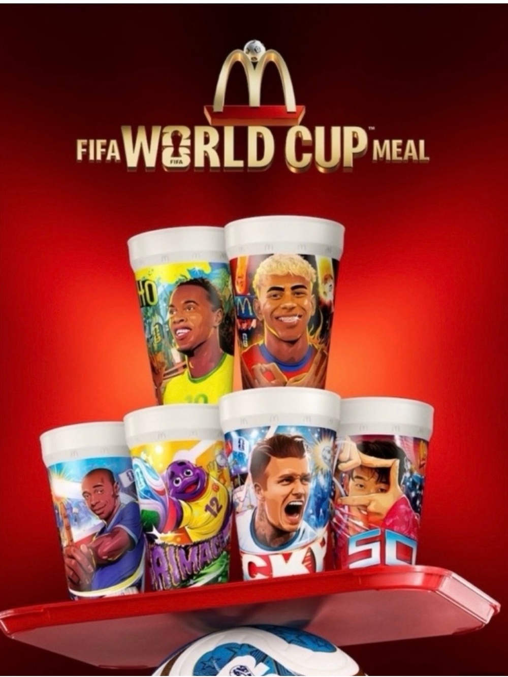 McDonald's World Cup Meal Cup - Lamine Yamal